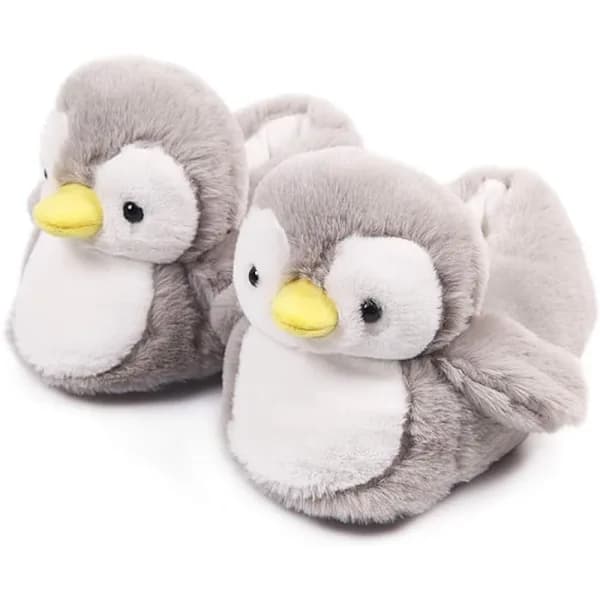 Naisten tossut Söpöt pingviini eläintossut harmaa[pl]