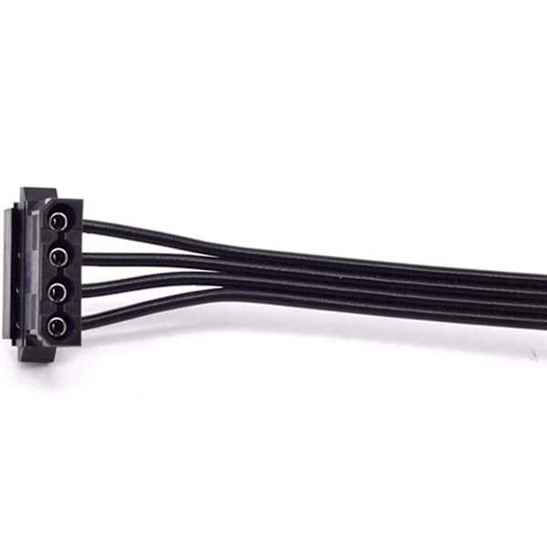 XJ-2x 5pin 1 Til 3 Peripheral 4 Pin Molex Ide/15 Pin Sata 5p Psu Strømforsyningskabel For V550 V650 V700