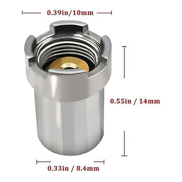 XJ-5st Connectorer 510 Adapter, Magnetisk Adapter Gängadapter Kit
