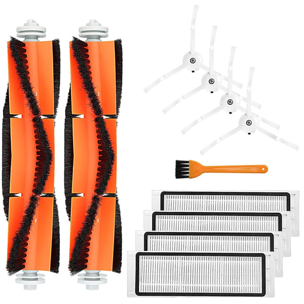 Lisävarustepaketti Xiaomi Roborock E4, S5, S5 Max, S50, S51, S55 -malleille, 11 osaa