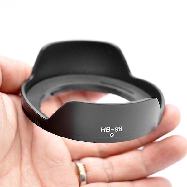 HB-98 Motljusskydd 52mm Reversibelt Blomformat Motljusskydd Z5 Z6 För Z7 Z6ii Z7ii Spegellös Kamera