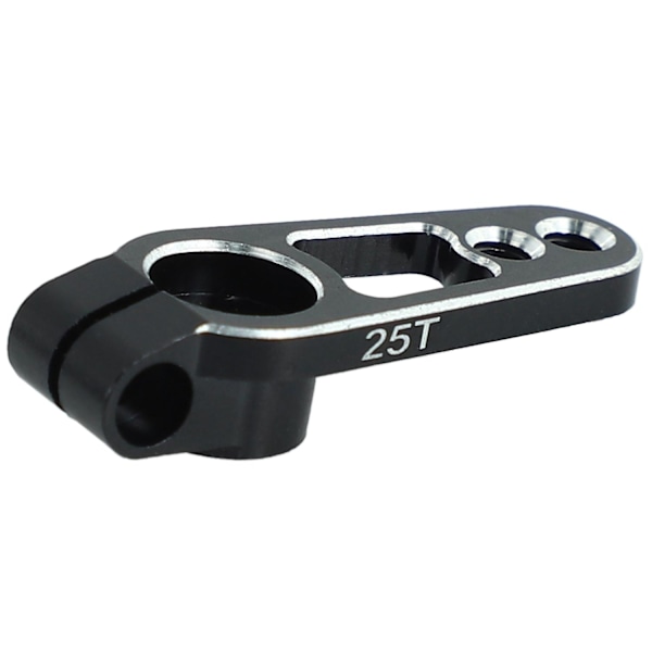 XJ-1st Aluminiumlegering 25t 31mm Styrarms Servo Horn För Rc Bil Crawler Delar, svart