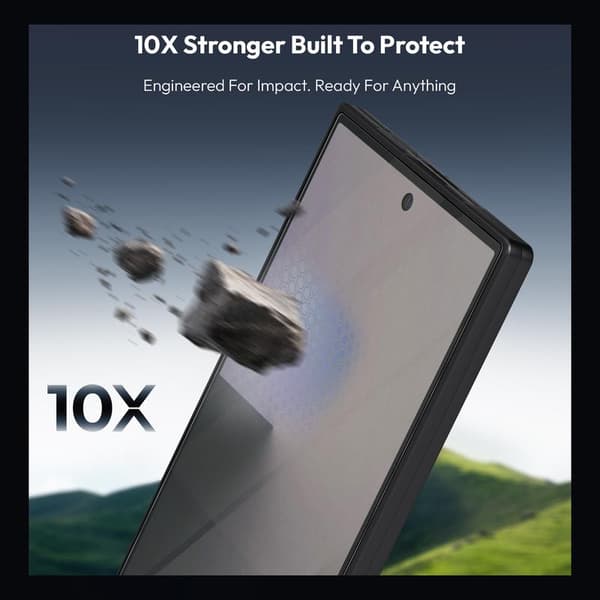 2-Pack Samsung Z Fold 7 Screen Protector - Tempered Glass | [Automatic Installation] - Bubble-Free