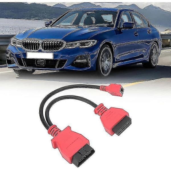 Programmeringskabelkontakt Obd2 Ethernet-kabeladapter för Autel Ms908 Pro Ms908s Pro Maxisys Elite Im608 för F-chassi