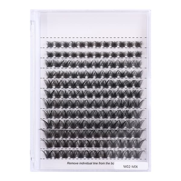 Single Eyelash - Creates a Natural, Thick Eyelash Effect - Cloud Black
