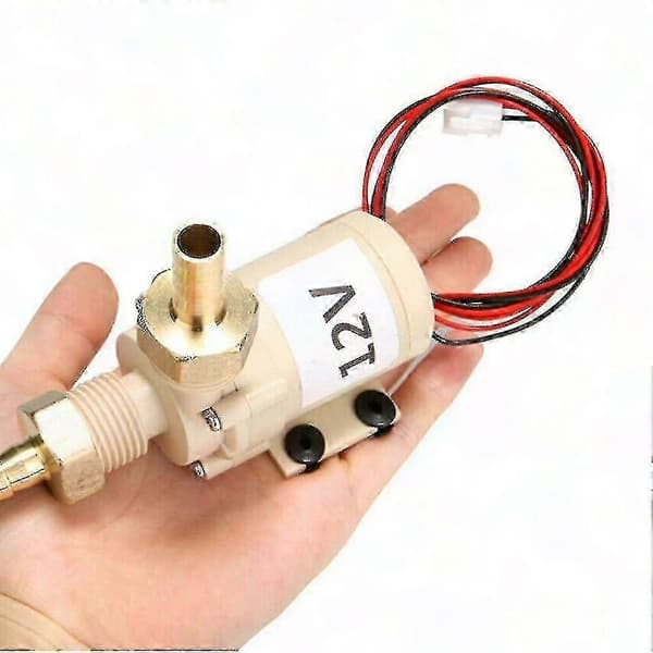 12V Borstlös Vattentät Pump för Högtemperatur Solvarmvattensystem