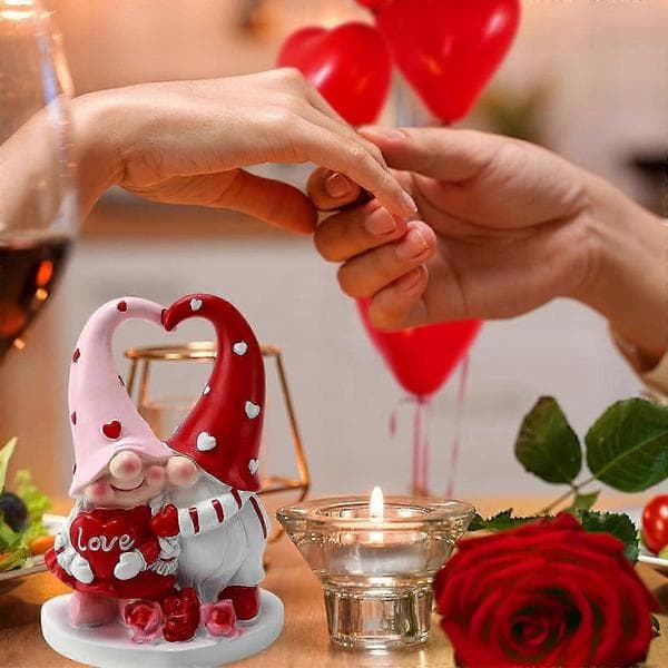 Valentinsdag nissefigur til en sød Valentinsdagsgave