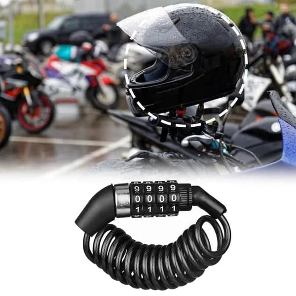 Combination Lock/Bicycle Lock with Code - Lock for Bicycle