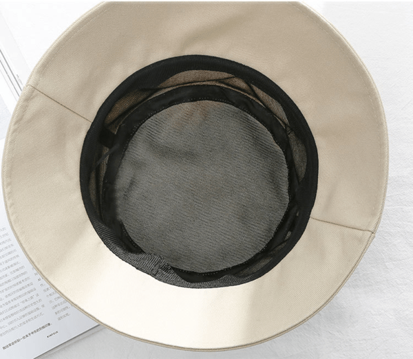 Spand med broderet smiley - solhat til kvinder - MZ6702