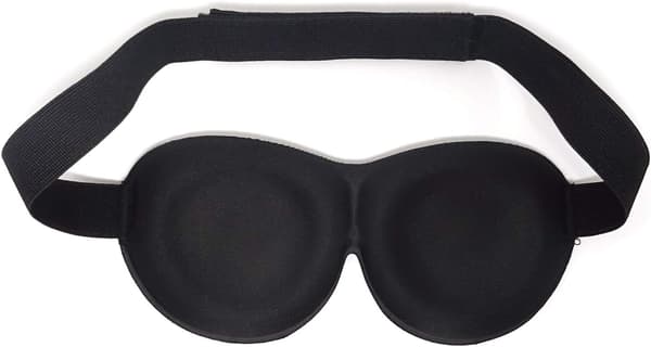 3D Funny Eye Mask Soft Sleep Eye Mask with Adjustable Head Strap (Men) color 1