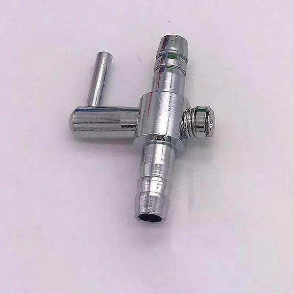 1 stk 4 mm akvarium luftfordeler luftpumpe luftstrømsrør rustfritt stål kontrollventil luftpumpe tilbehør