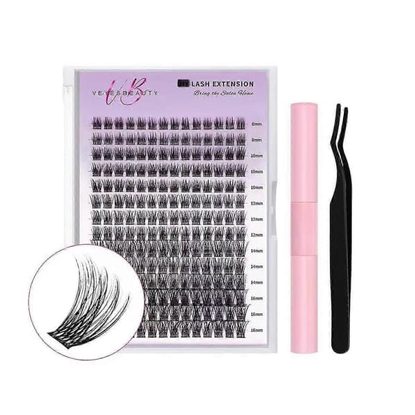 【NX】Veyesbeauty Luxebold Eyelash Extension Kit Individual Eyelash Extensions Mixed 2025 C