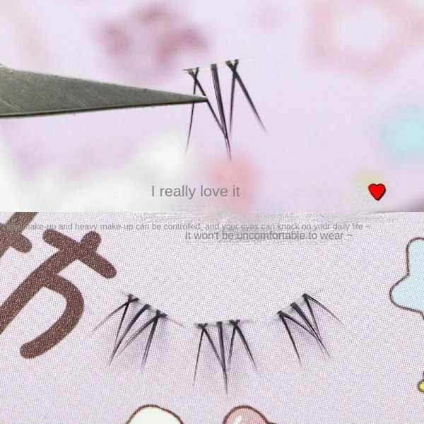 Single False Eyelashes, Grafting False Eyelashes, Lower