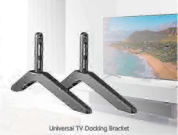 Erstatningsben til TV-er - superstabil base med anti-skli-puter