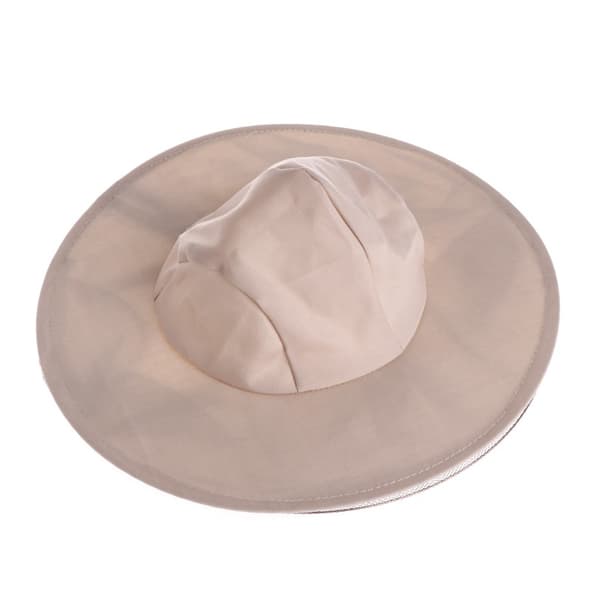 Anti-bee hat Bee protection hat 1 pc Light brown cowboy