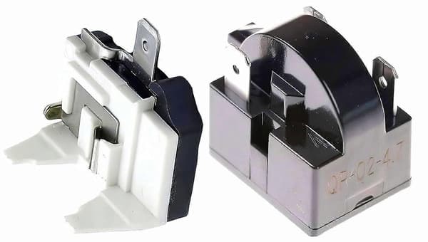 8- 1Stk Ny QP-02-4.7 3Pin 4.7 Ohm Køleskab Startrelæ Kølere Kompressor