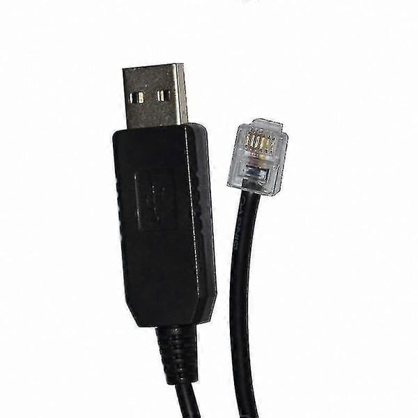 USB til RJ11 RJ12 6P4C adapterkabel til teleskopmonteringskontrolforbindelse til pc-håndcontroller-tilbehør