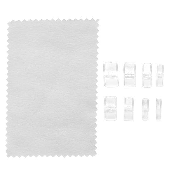 8pcs Ring Size Adjuster Transparent Loose Ring Size Reducer Adjustment Pad Jewelry Accessories