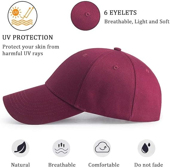 Baseballkasket, Trucker Snapback Hat til Sport Hip Pop Golf