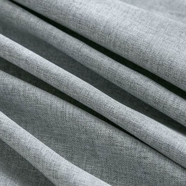 Fringe Solid Thick Tablecloth Round with Tassels for Kitchen, Party, Holiday, Picnic (Grey, Diameter 59\")