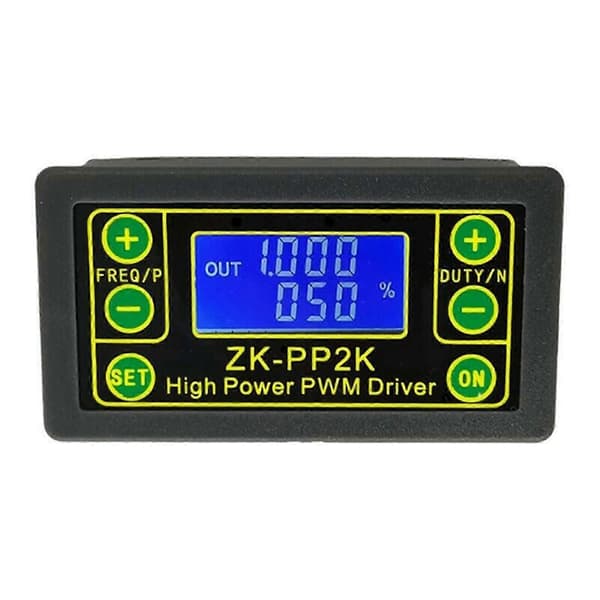 Hög effekt PWM & pulsgenerator ZK-PP2K Frekvens Duty Cycle Justerbar Driver FT
