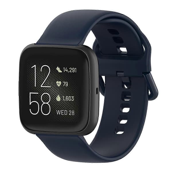 Klockarmband för Fitbit Versa 2 / Versa / Versa Lite / Blaze Midnight Blue