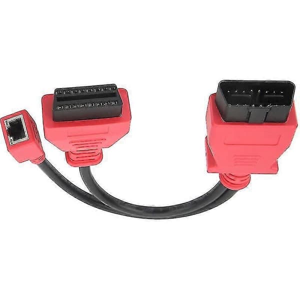 Programmeringskabelkontakt Obd2 Ethernet-kabeladapter for Autel Ms908 Pro Ms908s Pro Maxisys Elite Im608 for F-chassis