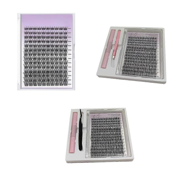 【NX】Veyesbeauty Luxebold Vippeextensionssett Individuelle Vippeextensions Blandet 2025 C