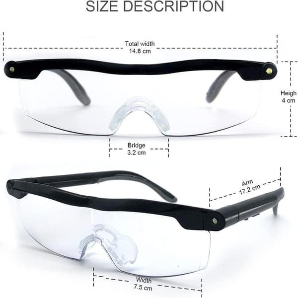Reading Glasses - Powerful Magnifying Glass with LED Light