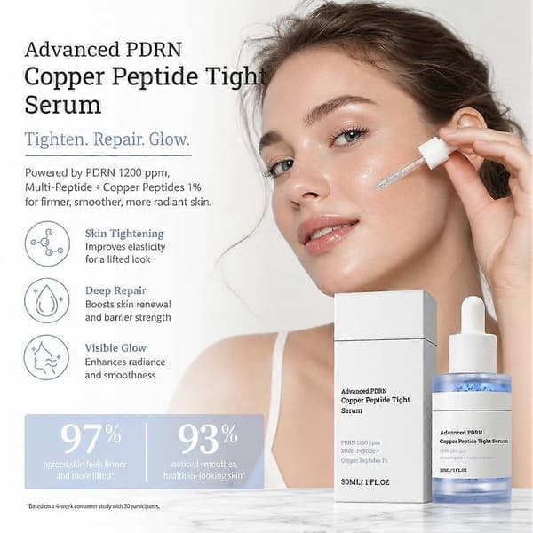 Advanced PDRN Copper Peptide Firming Serum-30ml