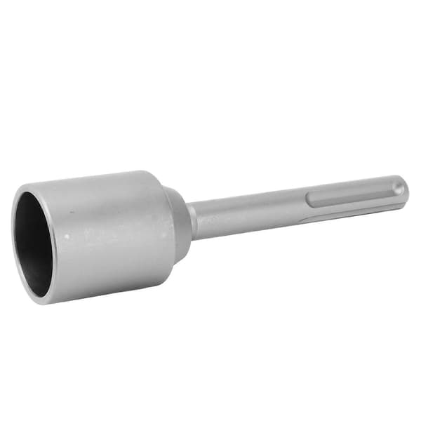 T-stolpsdrivare 5 gropar skaft stålstolpsdrivare handstolpshammare borrfäste 20 cm längd 45 mm / 1,8 tum