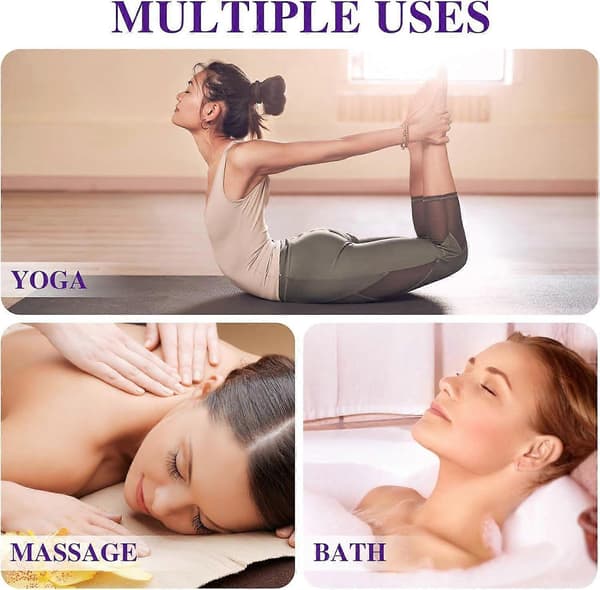 Eterisk lavendelmassageolja, 100 % naturlig aromaterapi eterisk olja för aromaterapi, diffusor, luftfuktare, djupt närande, idealisk för massage Tea Tree