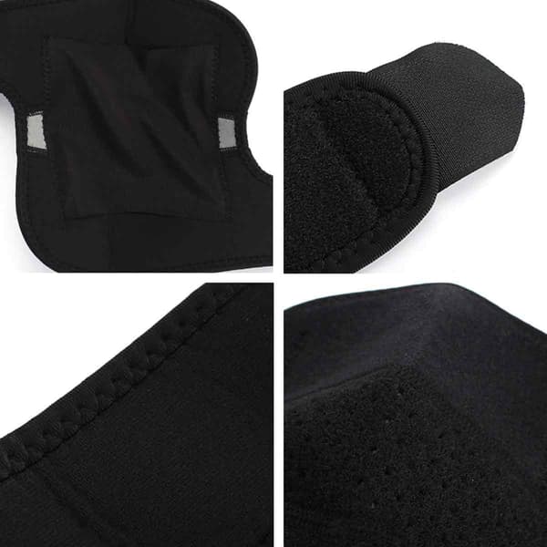 Elbow Support, Neoprene, Adjustable, Black, Universal Size