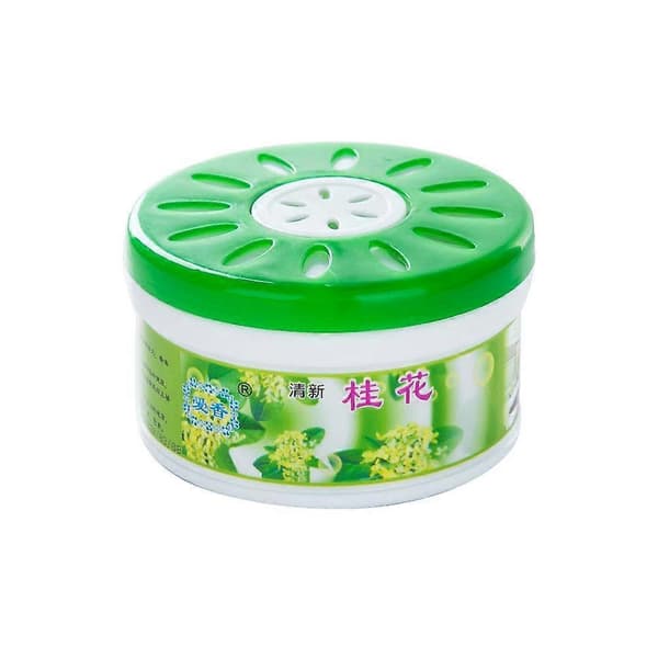 Solid Gel Lukteliminator Spillfri Månadslång Fräschhet För Kompakta Utrymmen osmanthus 1pcs