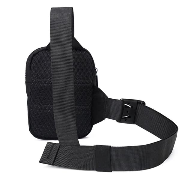 Men's Chest Bag, Small Canvas Shoulder Bag
