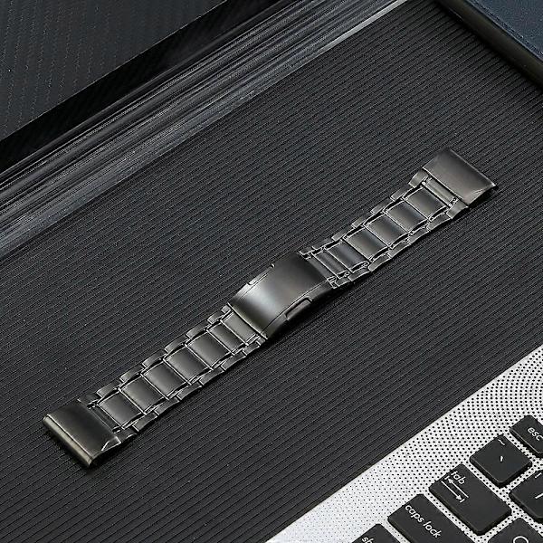 Titanium Stålrem til Garmin Forerunner 965/955/945/935 Grey
