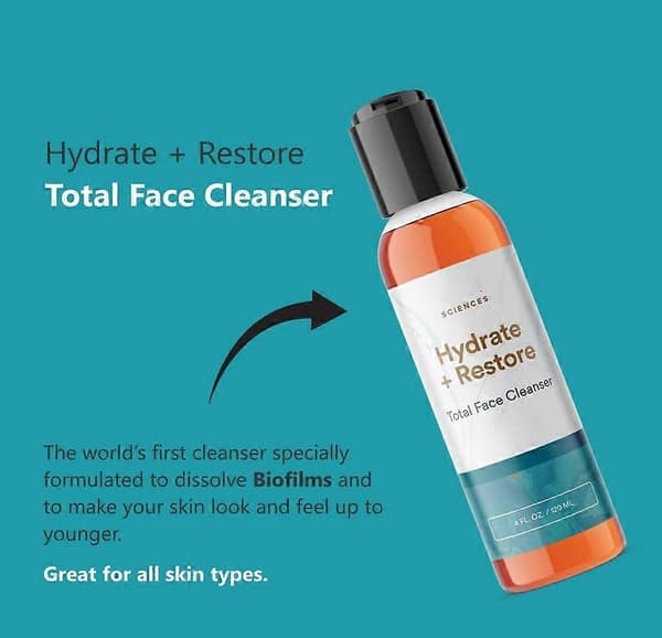 Sun Hydrate + Restore Total Face Cleanser 120ml