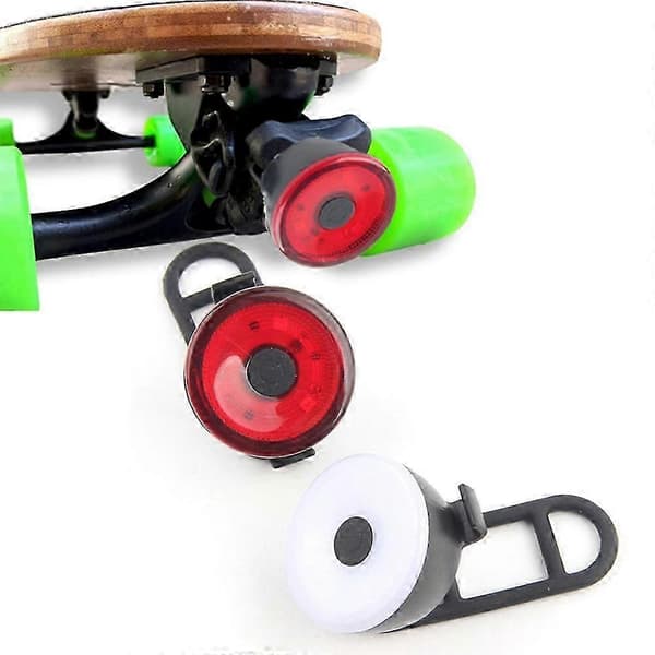 Skateboardlys Underglow Led Longboardlys Foran Bak Elektrisk Skateboardlyssett Red White