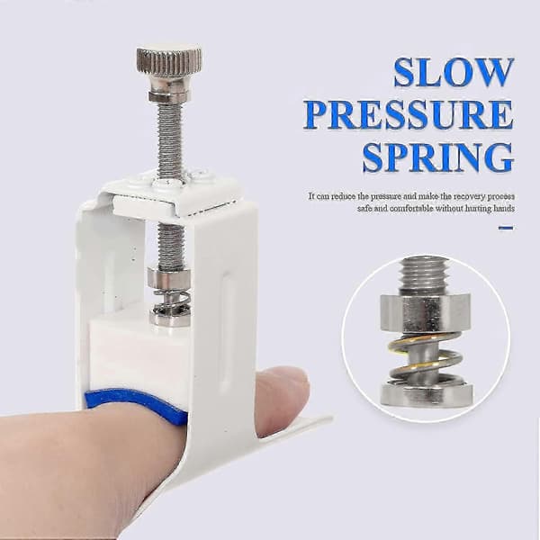 Fingerskinner Fingerretting Skinne Støtte Korrigerer Arc with spring