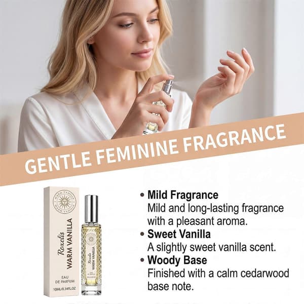 Vanilj Parfymolja Långvarig Parfym 10ml Vaniljparfym 2pcs 10ml