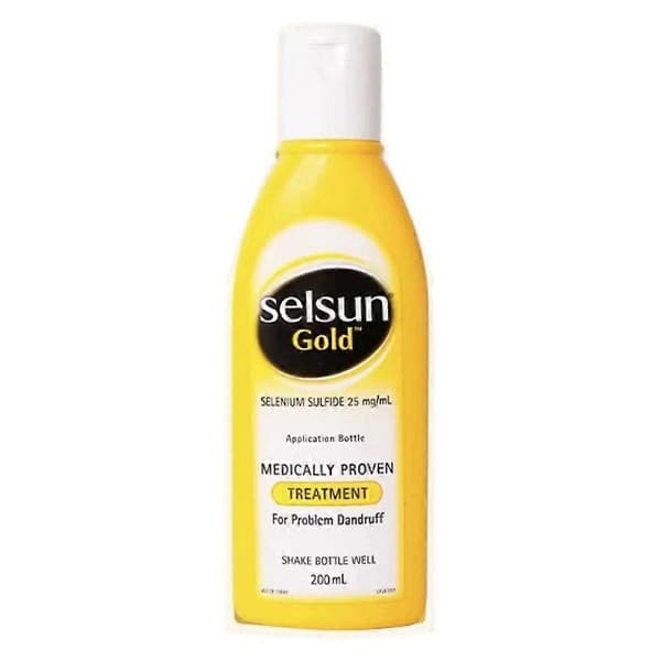 Yellow Anti-itch and Anti-dandruff Shampoo 200ml yellow