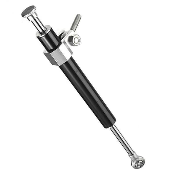 330MM Universal Motorsykkel Styredemper Stabilisator Demper-Styrestøtdemper Retningssikkerhetskontroll Black
