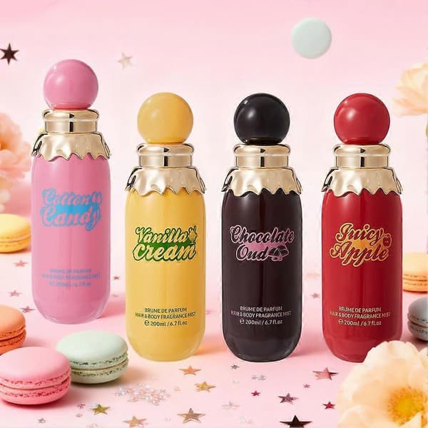 Marshmallow Lady Parfume - Sød Duft, 200 ml Langvarig red 200ml