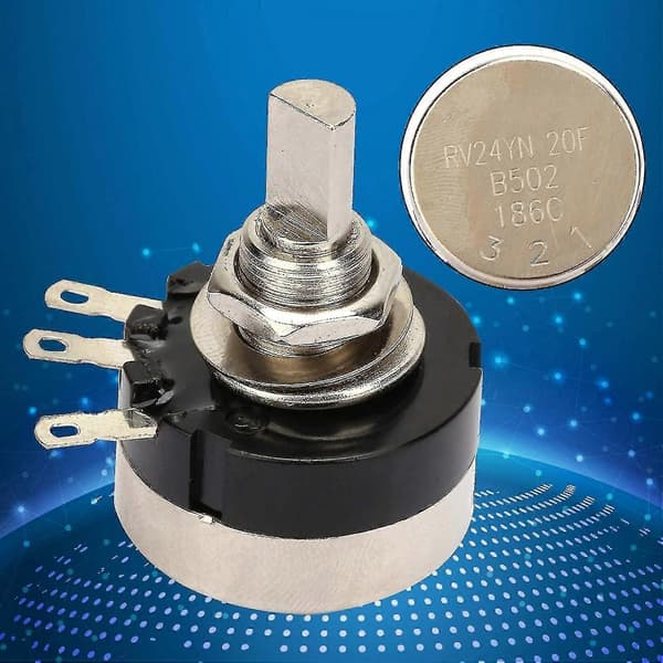 5k Potentiometer B502 B5k - 2w Effekt Med 5% Modstandstolerance Elektronisk Komponent