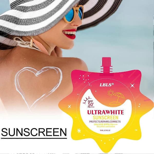 Solcreme lotion med høj SPF til alle hudtyper 50ml
