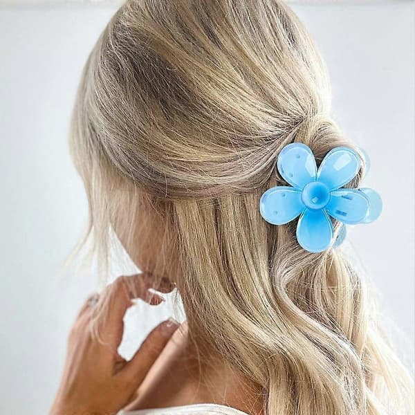 Hiusklipsit Kukka Hiusklipsit 8 KPL Söpö Hiusklipsi Daisy color E