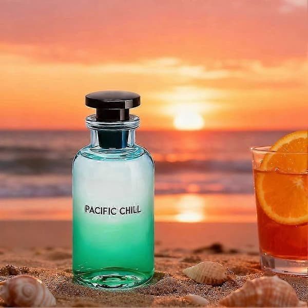 Pacific Chill Parfym Klassisk Romantisk Långvarig Doft Eau De Toilette Unisex - 100ML