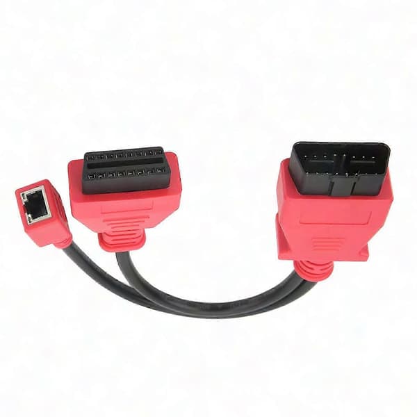 Autel MS908 PRO MS908S PRO MaxiSys Elite IM608 F Chassis Ethernet OBD2 Programmeringskabeladapter