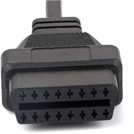 Diagnostic Cable, GM OBD1 12-Pin to OBD2 16-Pin Diagnostic Tool Connection Adapter Cable
