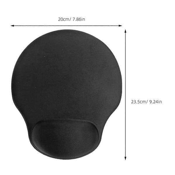 3 stk. ergonomisk musematte med håndleddsstøtte